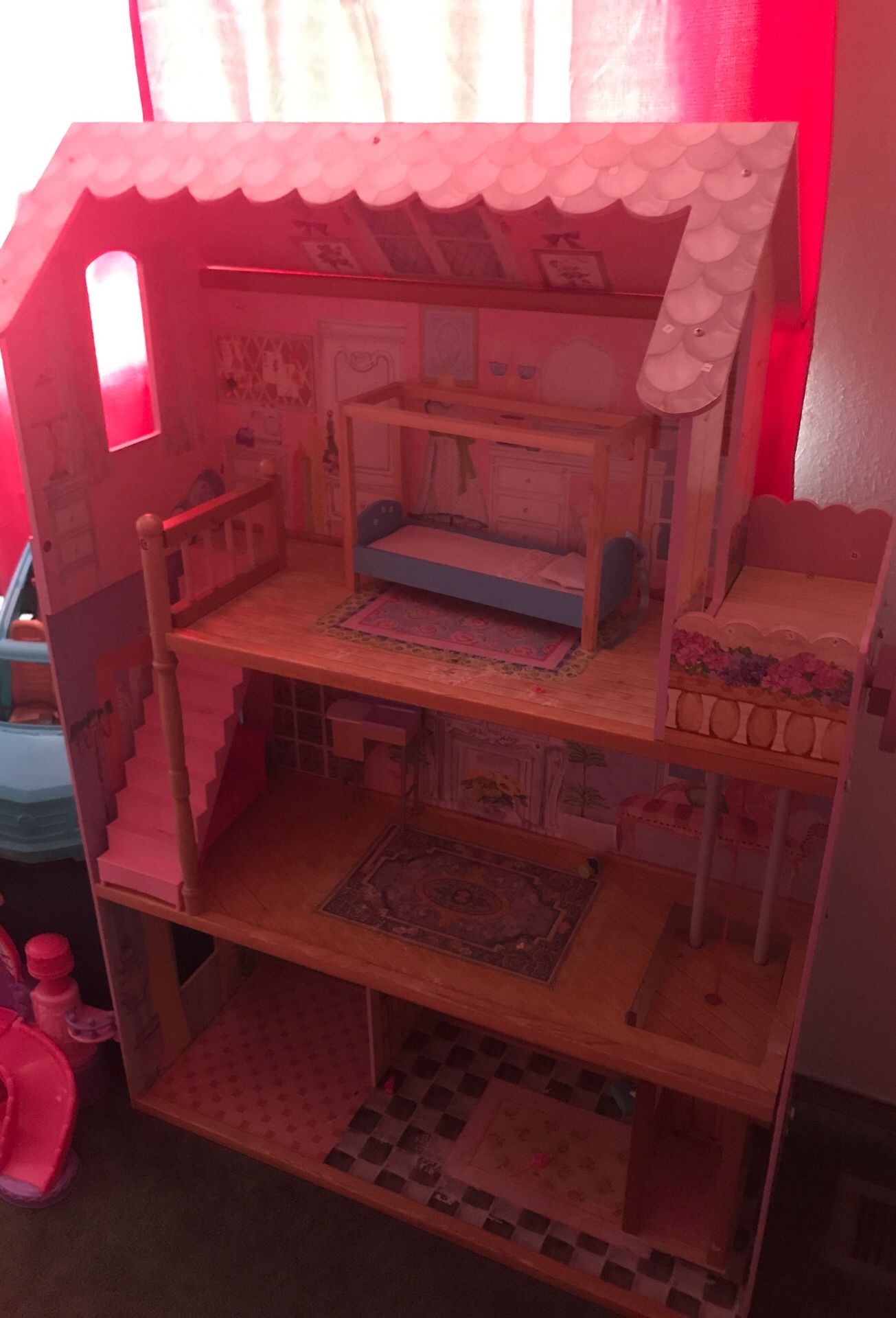 Doll house for sale with elevator