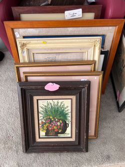 Large Lot of Artwork – Oil Paintings, Watercolors, Prints & More – $3+