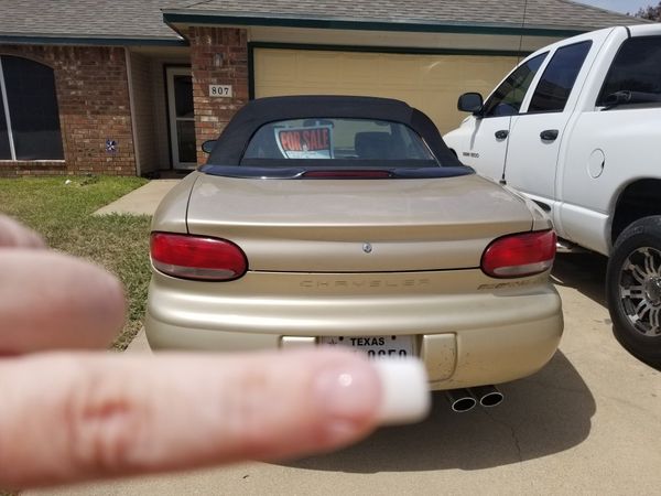 2000 Chrysler Sebring Convertible For In Copperas Cove Tx 2000 Chrysler Sebring Convertible