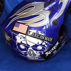 Youth dirtbike helmet