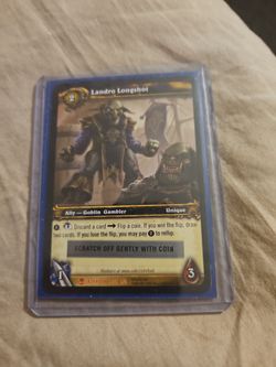 Landro Longshot WoW TCG Loot Card