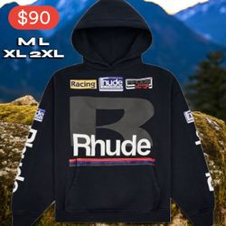 Men's Rhude Petrol Hoodie SS25