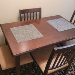 Small Dining Table With 4 Chairs
