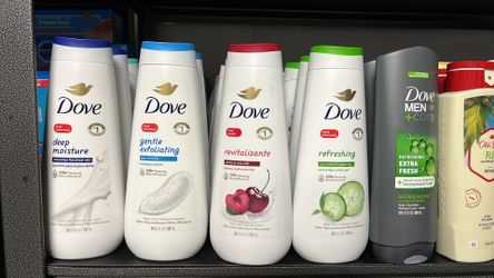 Dove bodywash 20oz (selling By Each)