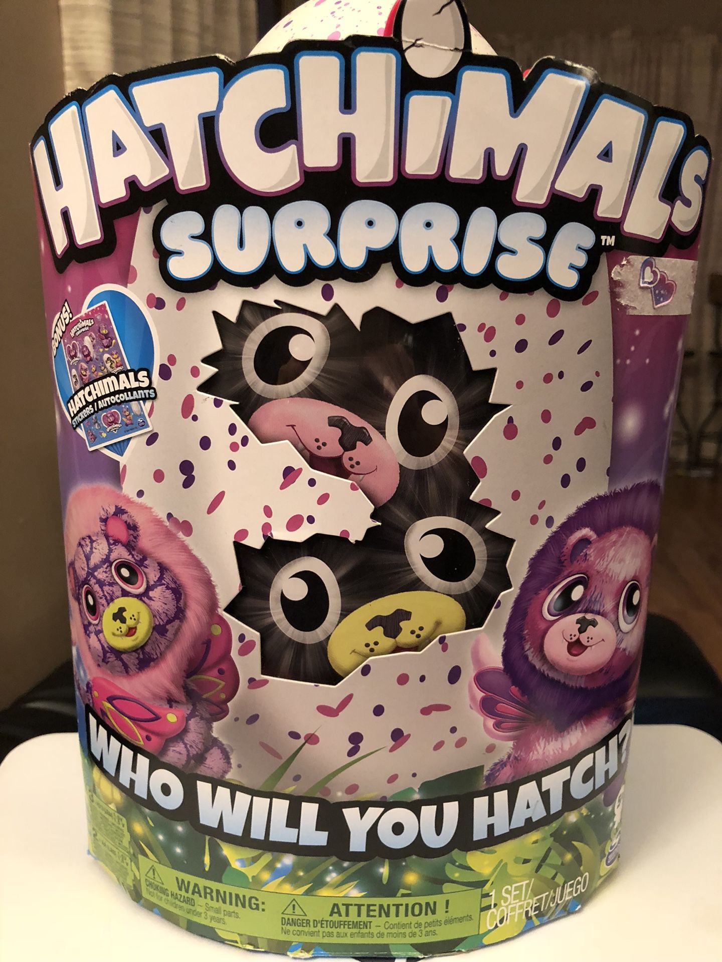 Hatchimals Surprise Ligull Hatching Egg w/ Surprise Twin