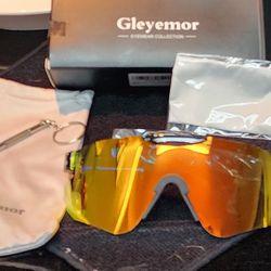New Gleyemor Cycling Glasses Polarized Sport Sunglasses for Men