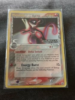 Mewtwo reverse holo delta species