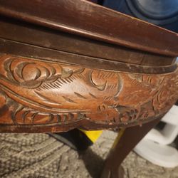 Handcarved Asian Coffee Table. Unique, Rare.
