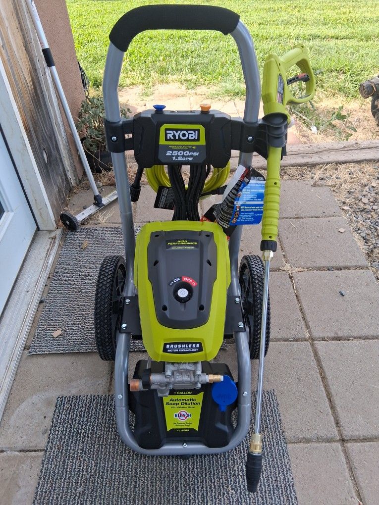 Ryobi 2500 PSI 1.2 GPM High Performance Cold Water Electric Pressure Washer