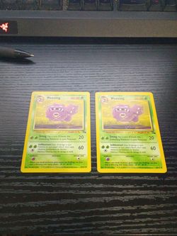 Pokemon Weezing 45/62 Fossil Set
