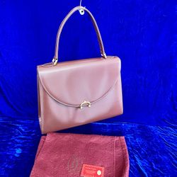 Cartier Bag Top-handle Handbag  Bordeaux Leather Bag Shoulder Pouch Case Bag Box