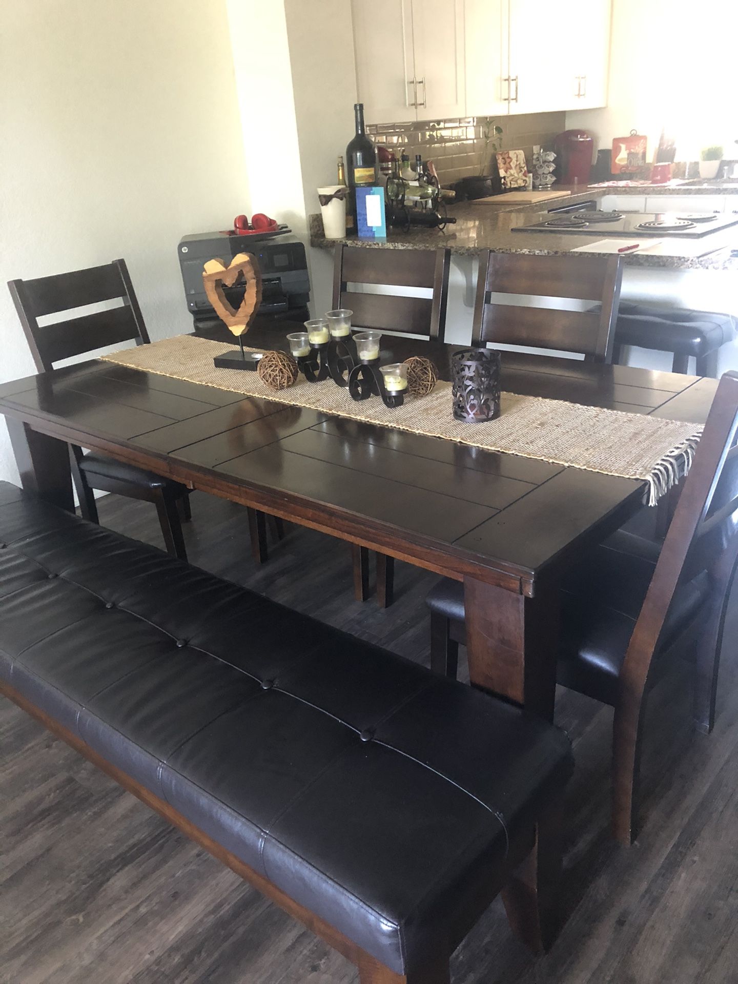 Kitchen Table and matching cabinet