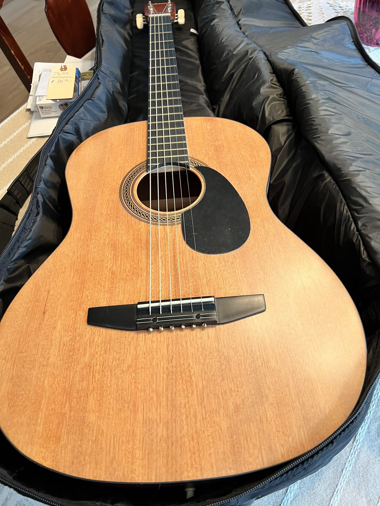 Acoustic “Elvis” Guitar Bought In Same Hardware Store As His First Guitar!