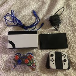 Nintendo Switch OLED White And Black 