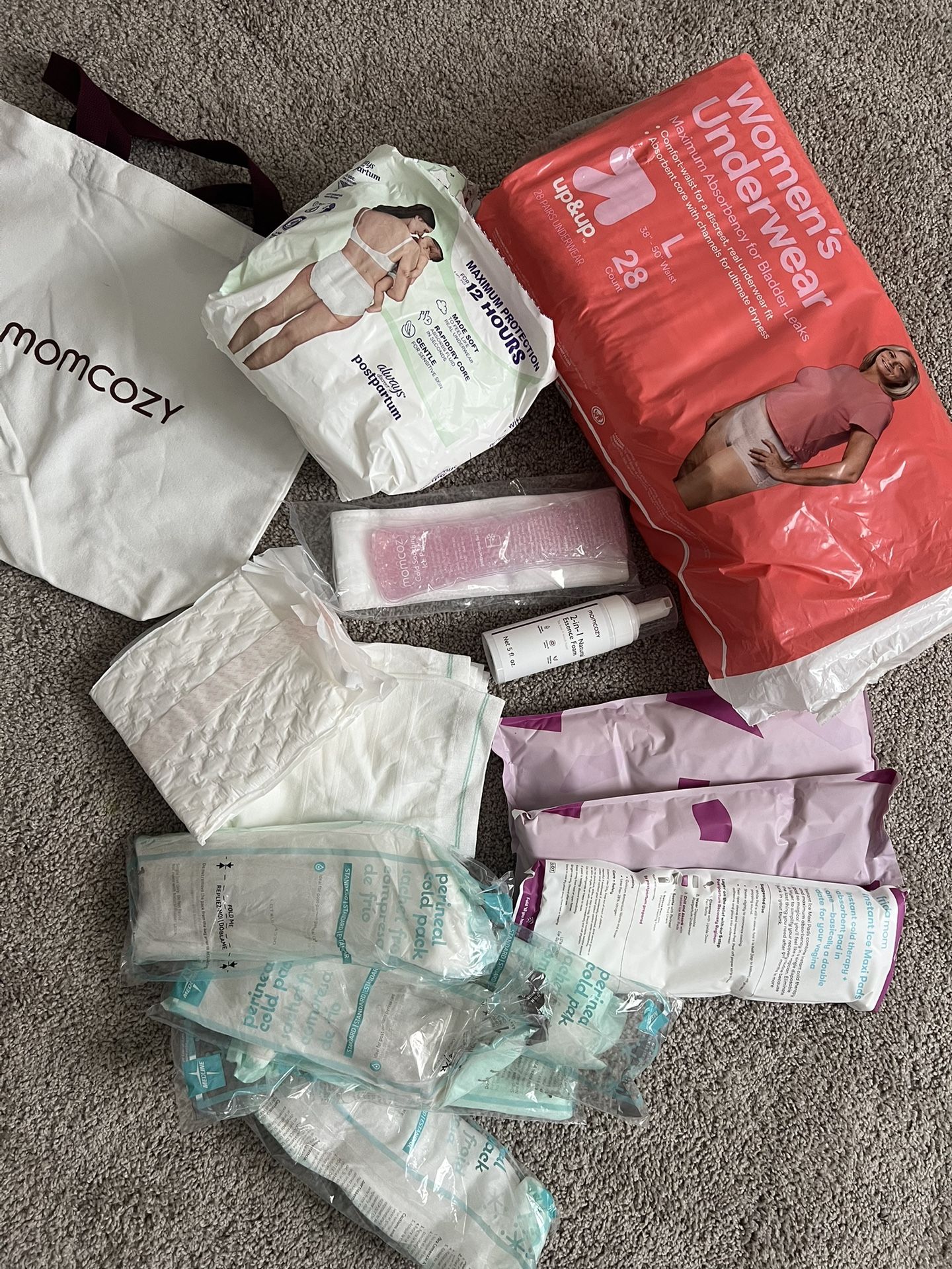 Post Partum Care Set Momcozy & Frida Mom