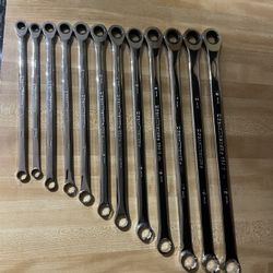 GearWrench 12 Piece XL Gearbox Ratcheting Wrench Set 8mm to 19mm 12pc set new in box $160 