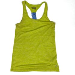 Head Women’s Athletic Tank Racerback Scoop-Neck Lime Green Size XS