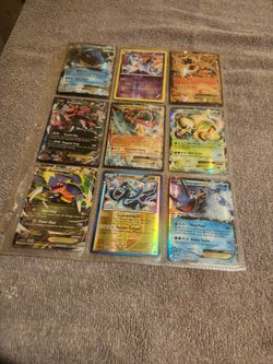 Pokémon EX Holo Card Lot of 9