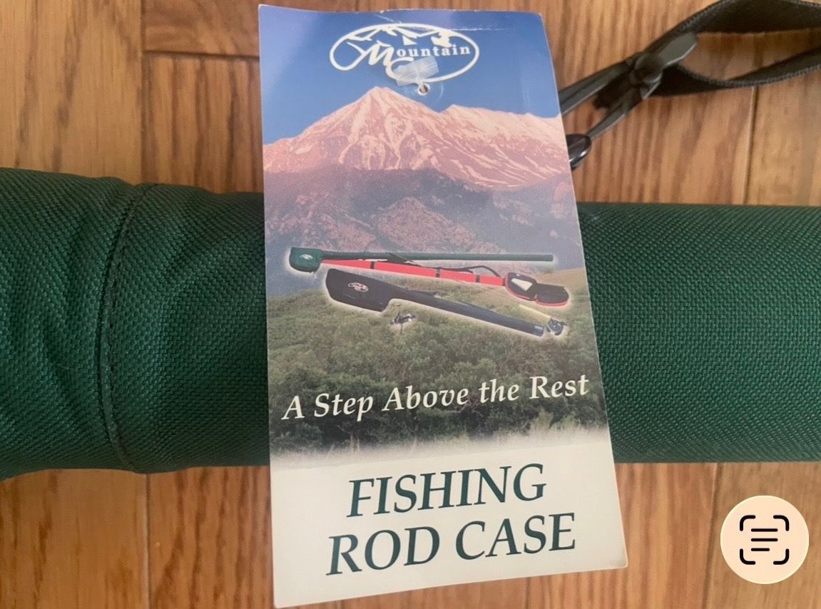 Mountain Cork fishing rod case. 57” long. New. 35.00