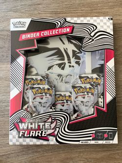Pokemon White Flare Binder