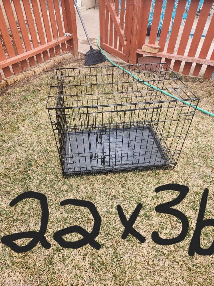 1 Lg 2 Medium Dog Crates