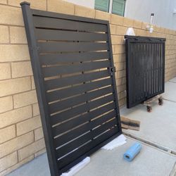 Pedestrian Metal Gate