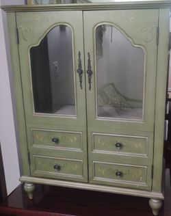 Pulaski accent chest with two doors.