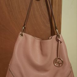 Pink Michael Kors Purse And Wallet