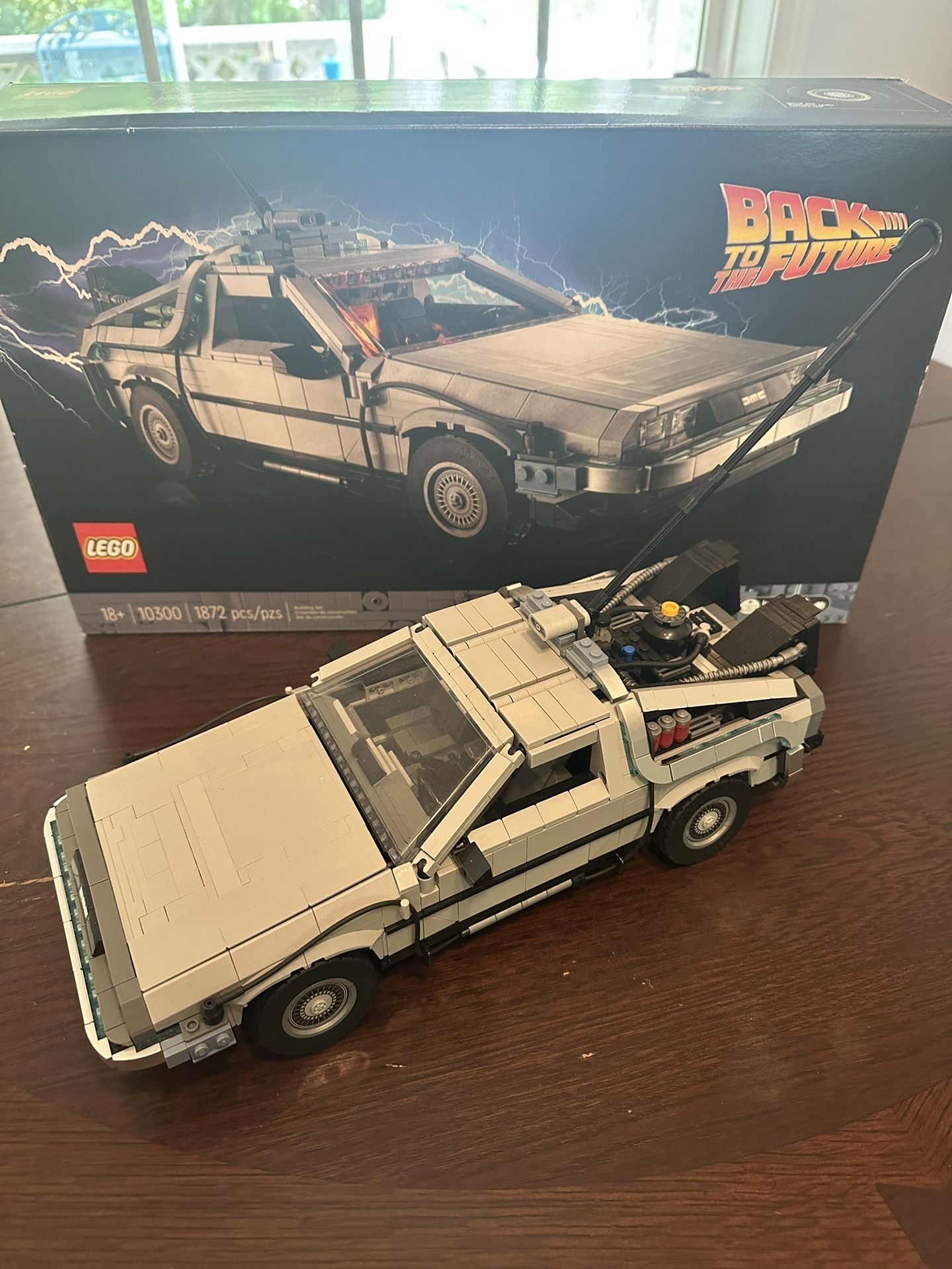 Lego Delorean Back To The Future Set