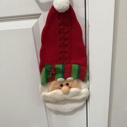 Door hanging Santa- 8 inches