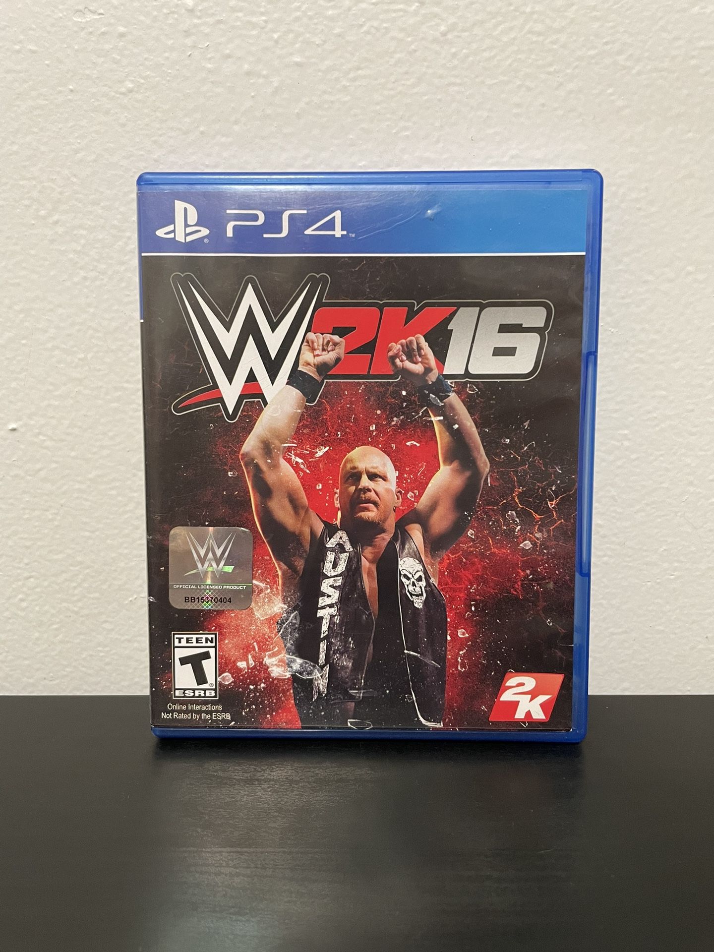 WWE 2K16 PS4 Sony Playstation 4 Stone Cold Wrestling Video Game