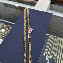 10k Gold Chino Chain