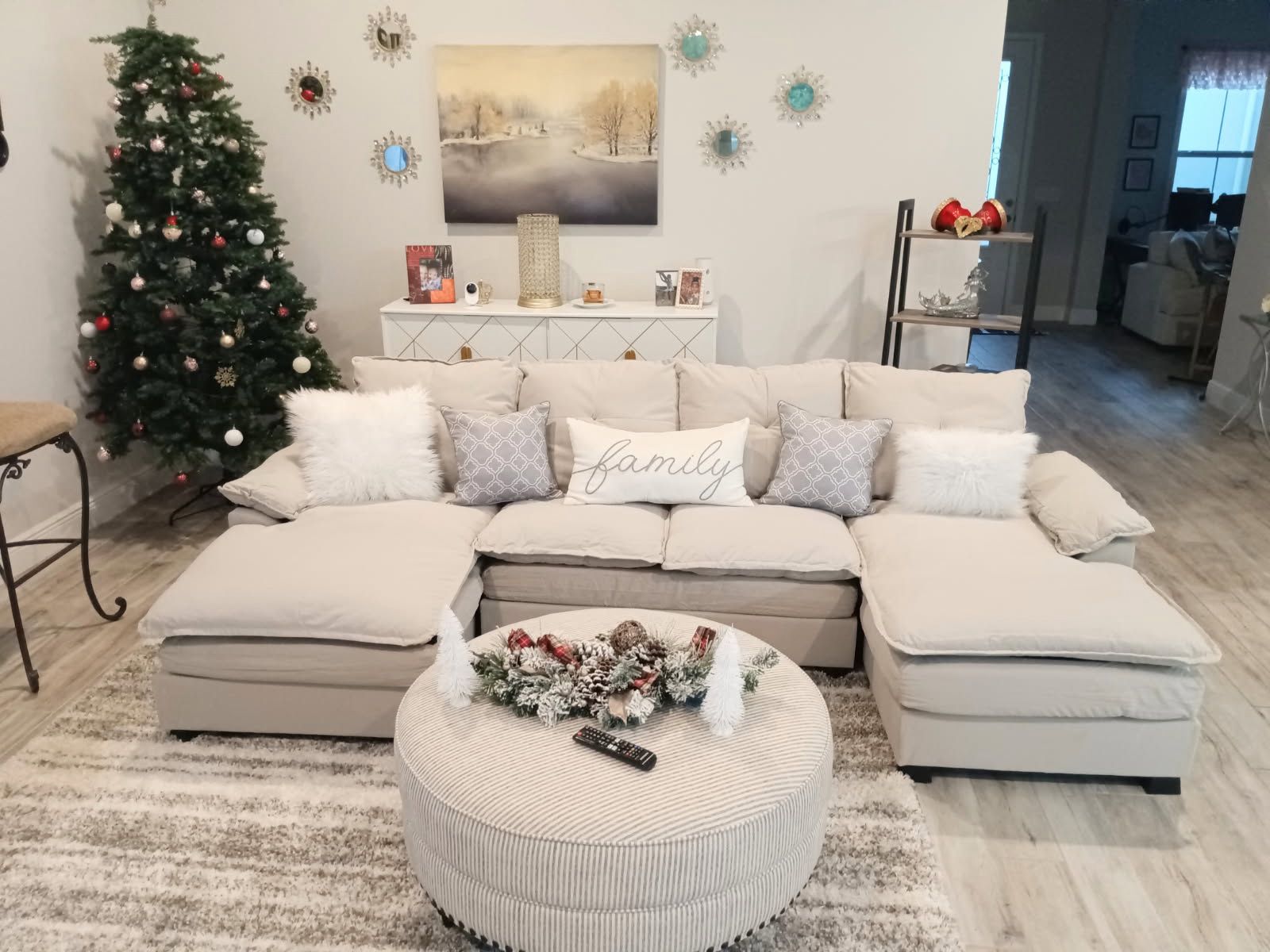 Double Chaise Sectional 