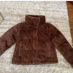 Abercrombie & Fitch Brown Puffer Jacket(Never Worn)