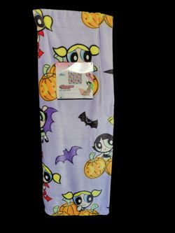 The Powerpuff Girls Halloween Throw 50x70in  - Bats