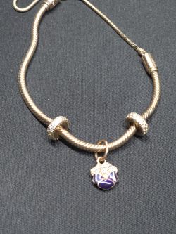 Bracelet (Rose Gold w/ Charms)