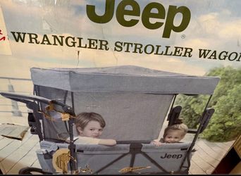 Jeep wrangler stroller wagon