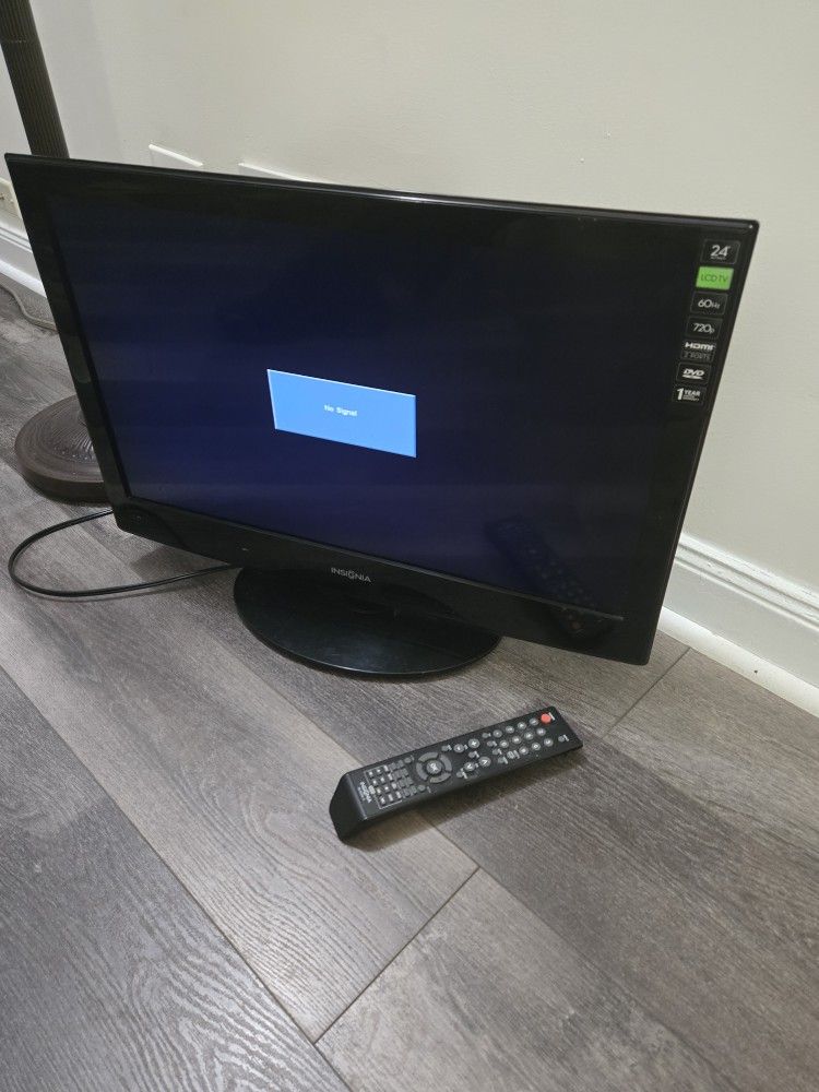Insignia 24" TV with DVD Player