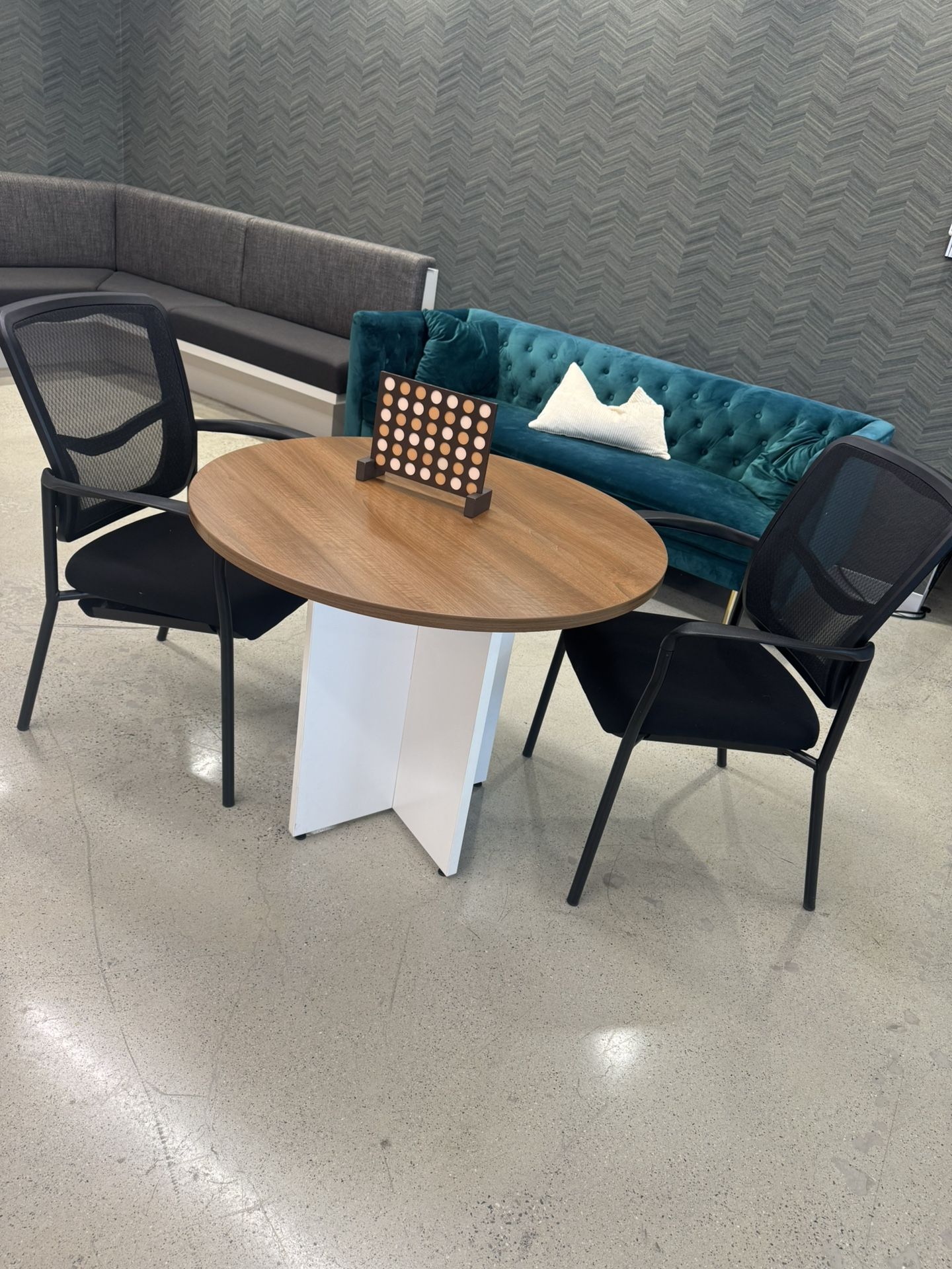 Table With Black Chairs