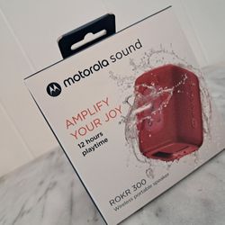 Motorola Sound ROKR 300 Wireless/Bluetooth Protalble Speaker