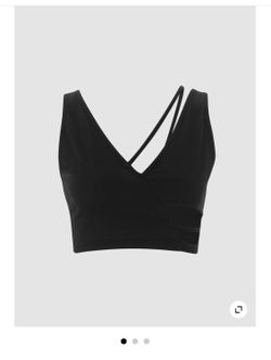 Brand New Black Crop Top 