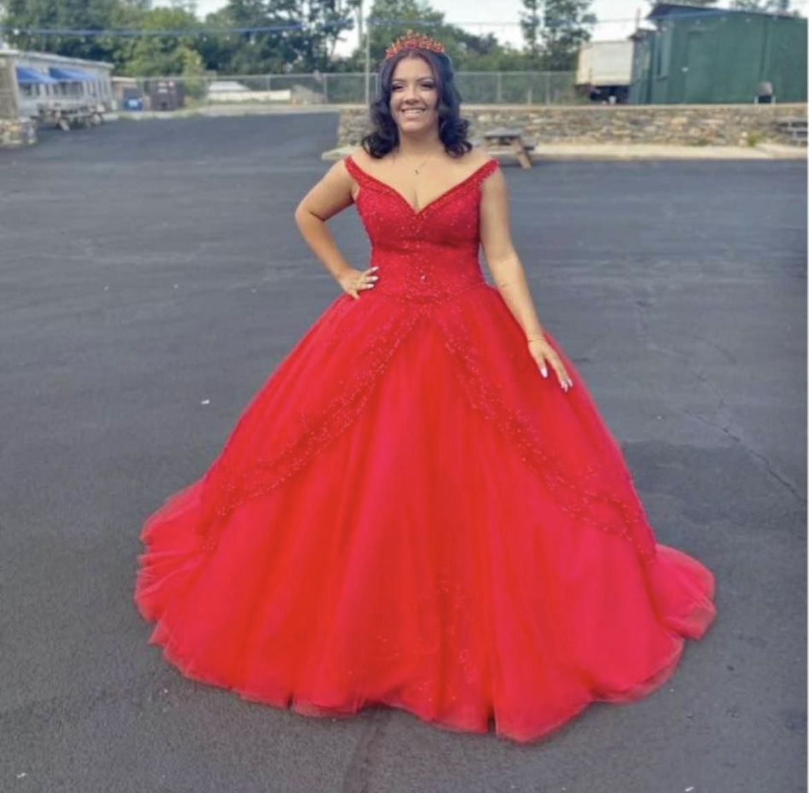 Red Quince Dress