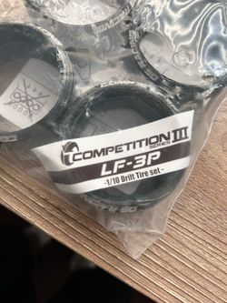 DS Racing Drift Tires LF-3P , 1/10 set