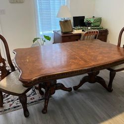 Large Wood Dining table 