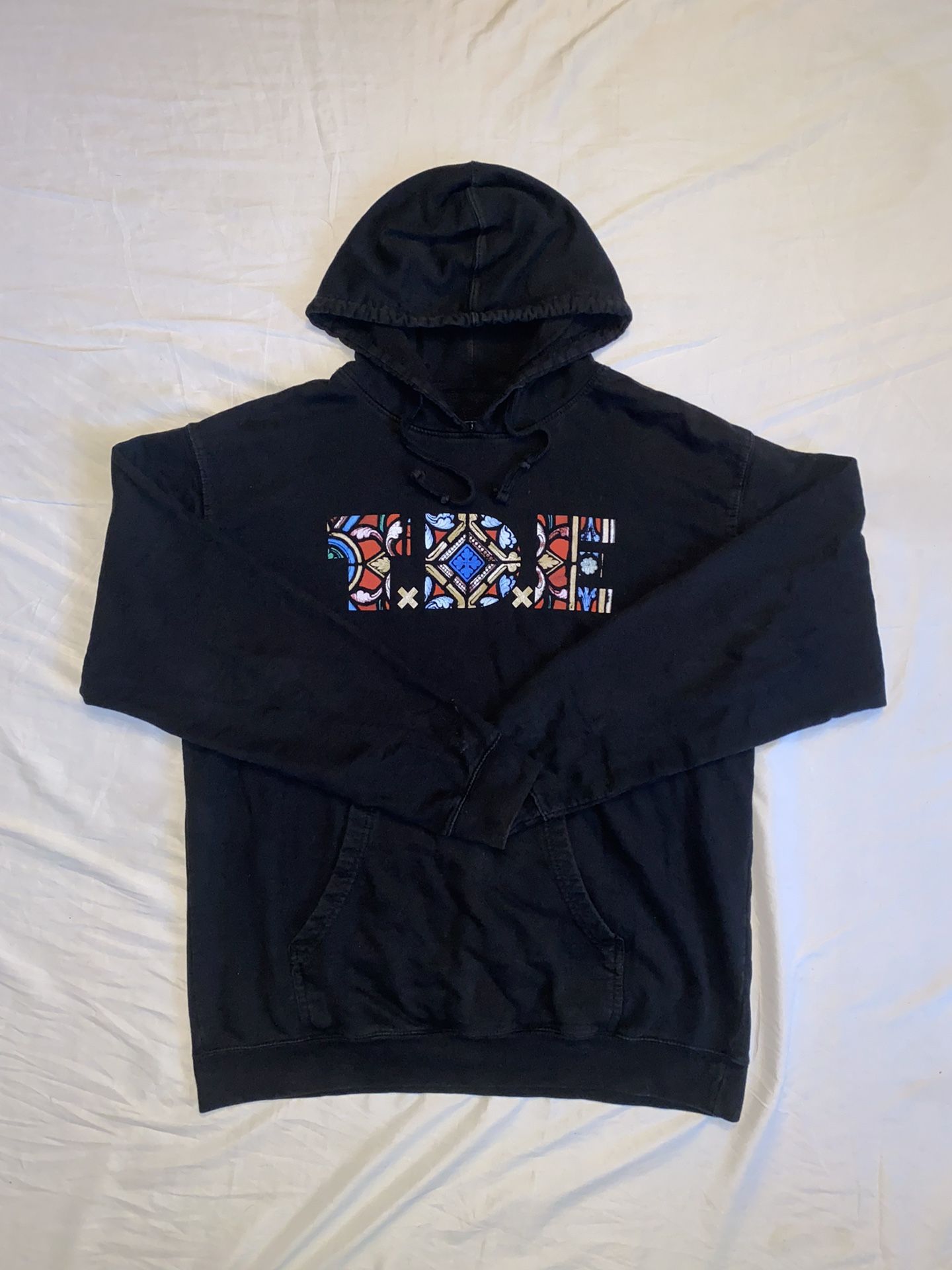 RARE! Top Dawg Entertainment (TDE) Kendrick Lamar "Stained Glass" Hoodie - Large