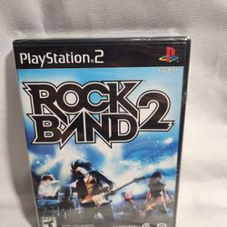 Rock Band 2 Playstation 2 Game NEW