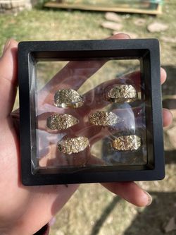 10k Nugget Ring Or Cuban Ring Package 📦