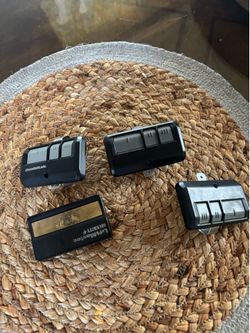 Garage opener remotes