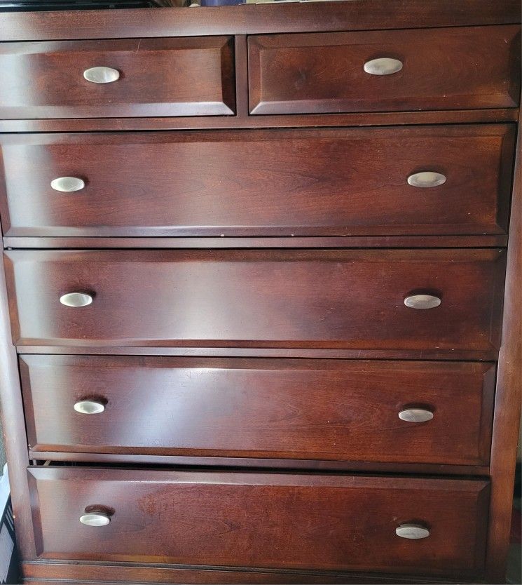 $40 OBO Tall Boy Dresser, Traditional Size Dresser & Nightstand. 