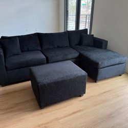 Sectional With Ottoman Brand New ¡NOW IN STOCK! 